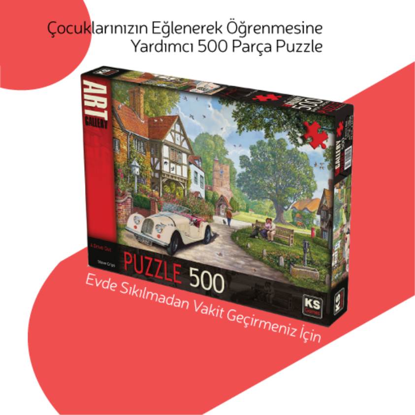 A Drive Out 500 Parça Puzzle