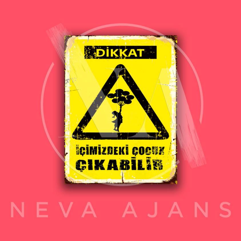 Uv Baskılı Ahşap Retro Poster - 0068