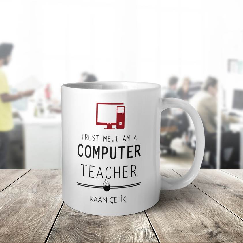 Öğretmenler Gününe Özel Kupa - Bilgisayar Öğretmeni 084