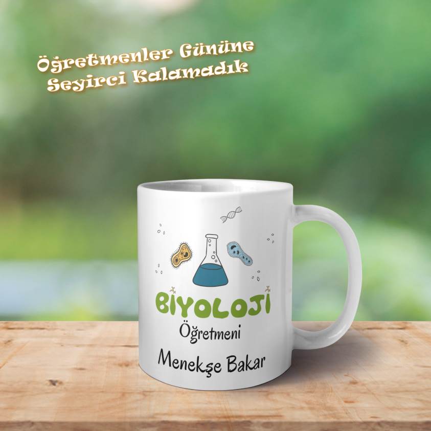 Öğretmenler Gününe Özel Kupa -Biyoloji Öğretmeni 033