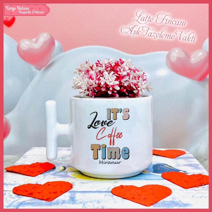 Sevgililer Gününe Özel Latte Fincanı - 0122