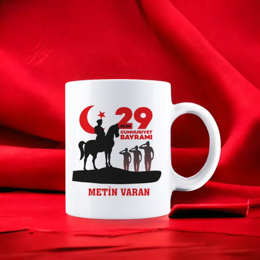 Kişiye Özel 29 Ekim Cumhuriyet Bayramı Kupa-11