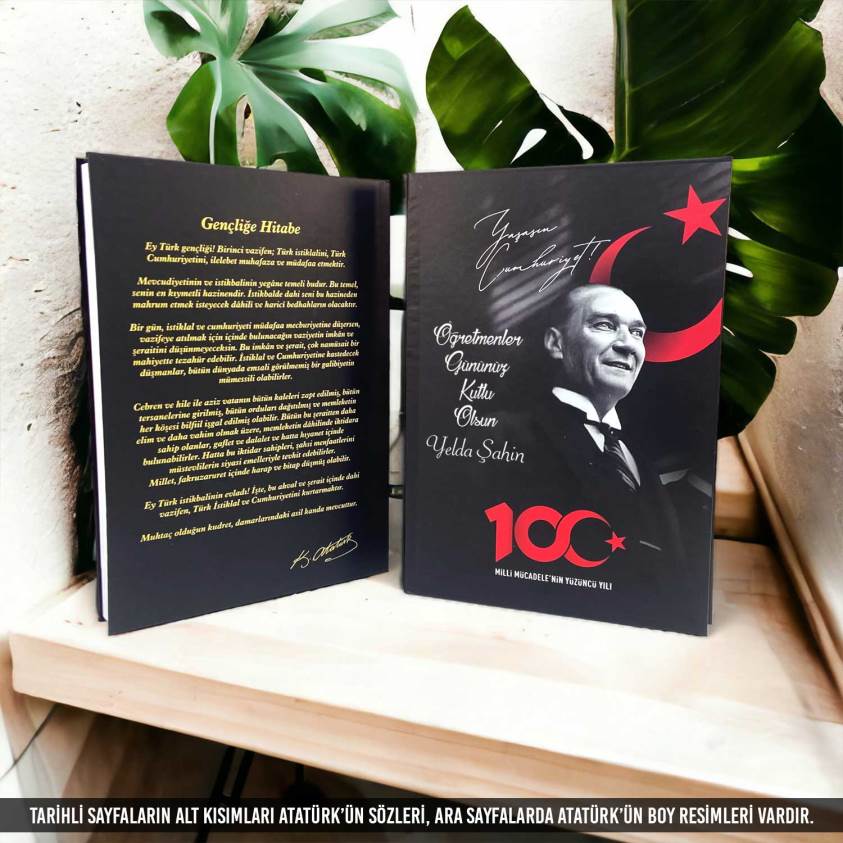 Öğretmenler Gününe Özel Kişileştirilmiş Atatürk Ajandası - 317