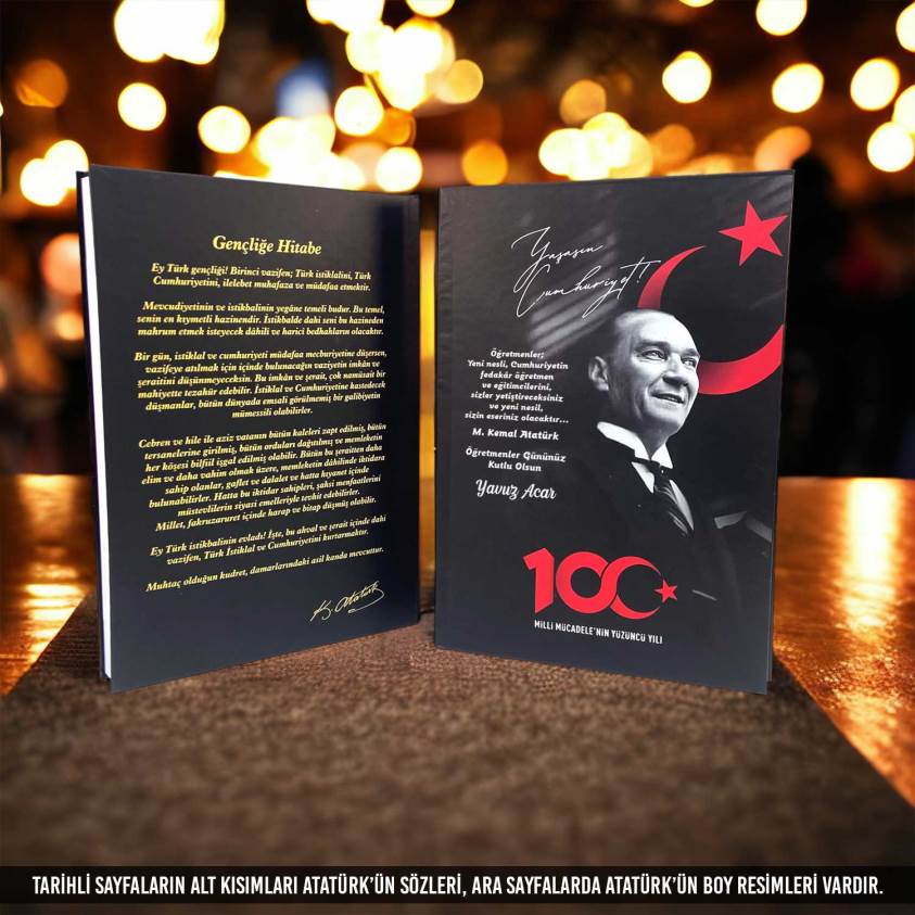 Öğretmenler Gününe Özel Kişileştirilmiş Atatürk Ajandası - 315