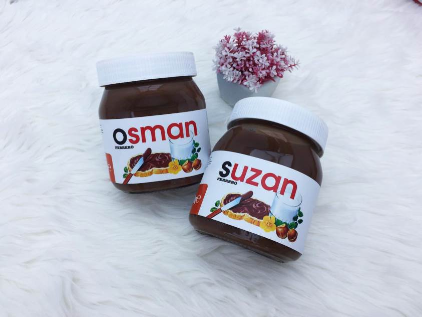 İsim Baskılı Nutella- 2'li Set