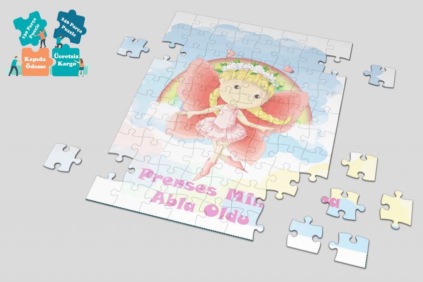 Kişiye Özel Baskılı Puzzle - P006