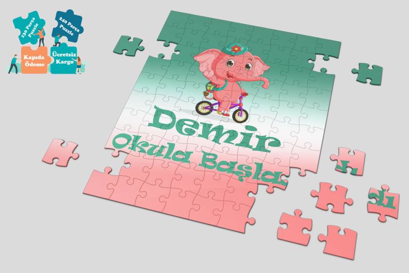 Kişiye Özel Baskılı Puzzle - P005