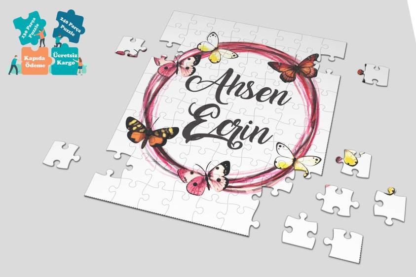 Kişiye Özel Baskılı Puzzle - P002