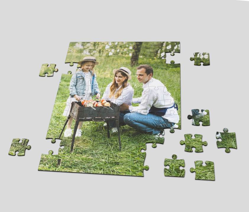 Babalar Gününe Özel Baskılı Puzzle - B2067