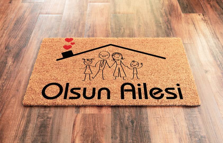 Kişiye Özel Baskılı Paspas - P035