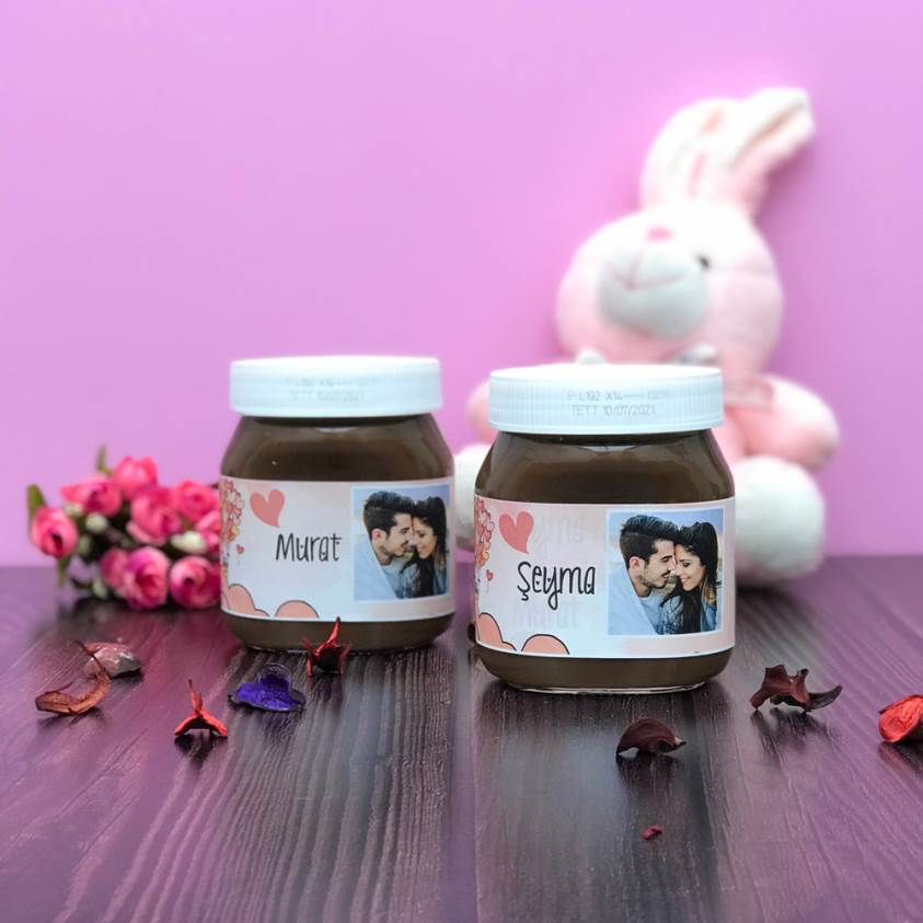 Kişiye Özel İsim Baskılı Nutella - 2'li Set - N2