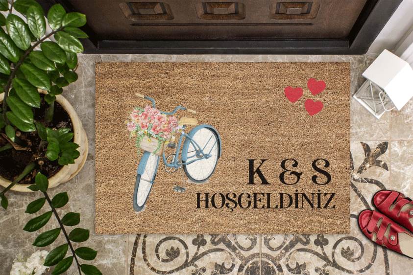 Kişiye Özel Baskılı Paspas - P084