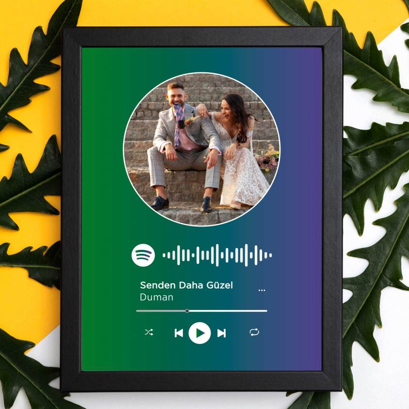 Spotify Kodlu Çerçeveli Pano - S4032