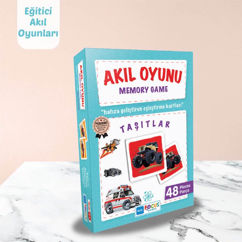 Akıl Oyunu Memory Game Taşıtlar