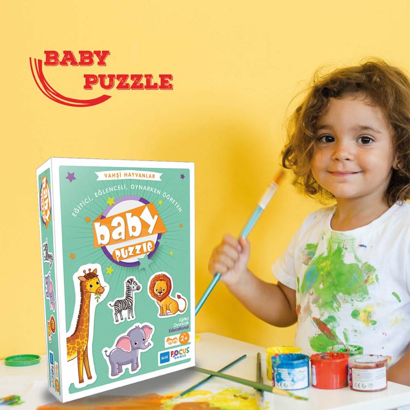 Baby Puzzle - Vahşi Hayvanlar